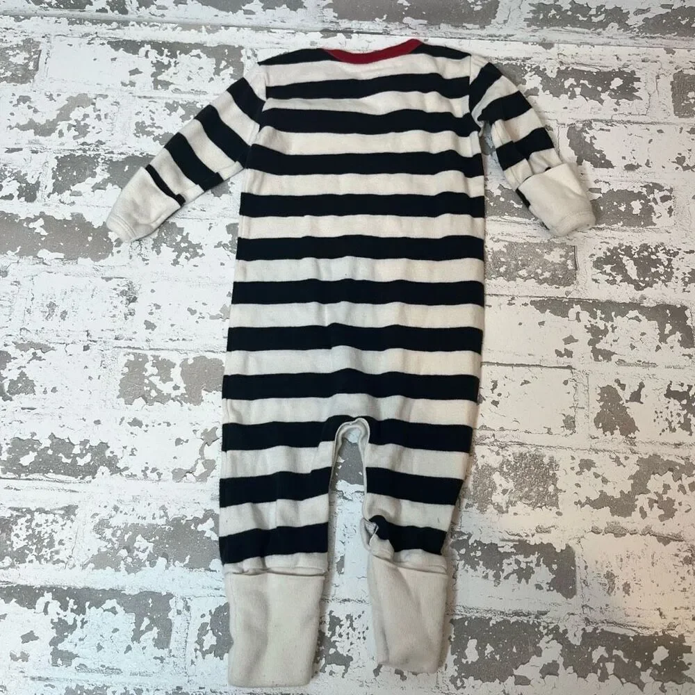 Burt’s bees | striped cotton Jammie’s